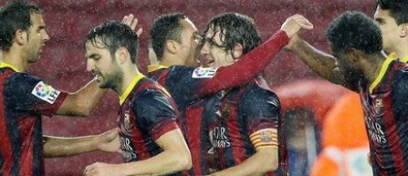 Cupa Spaniei: Barcelona se descurca de minune fara Messi